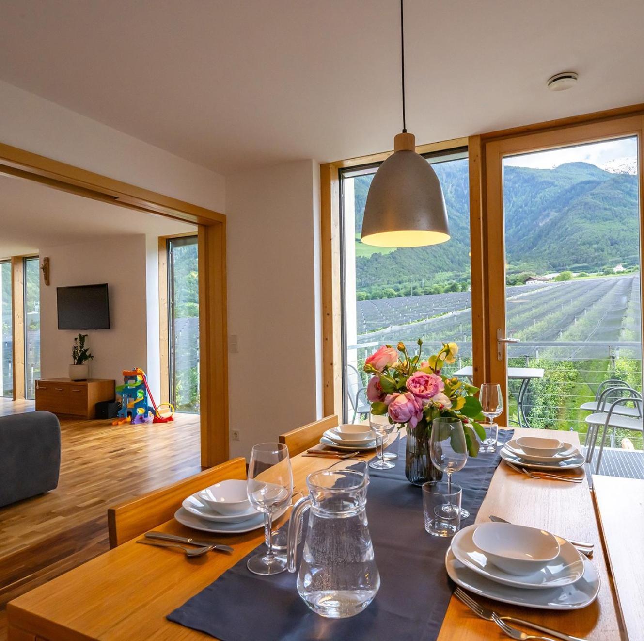Ferienwohnung Biohof Gala Naturns Exterior foto