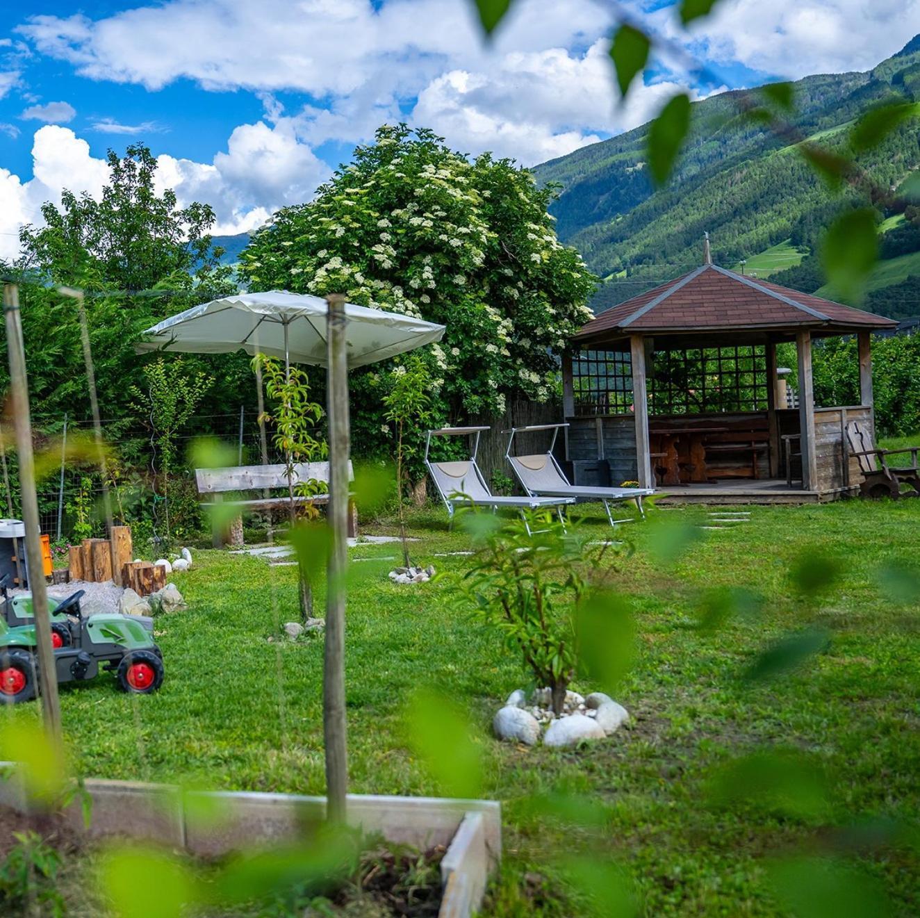 Ferienwohnung Biohof Gala Naturns Exterior foto