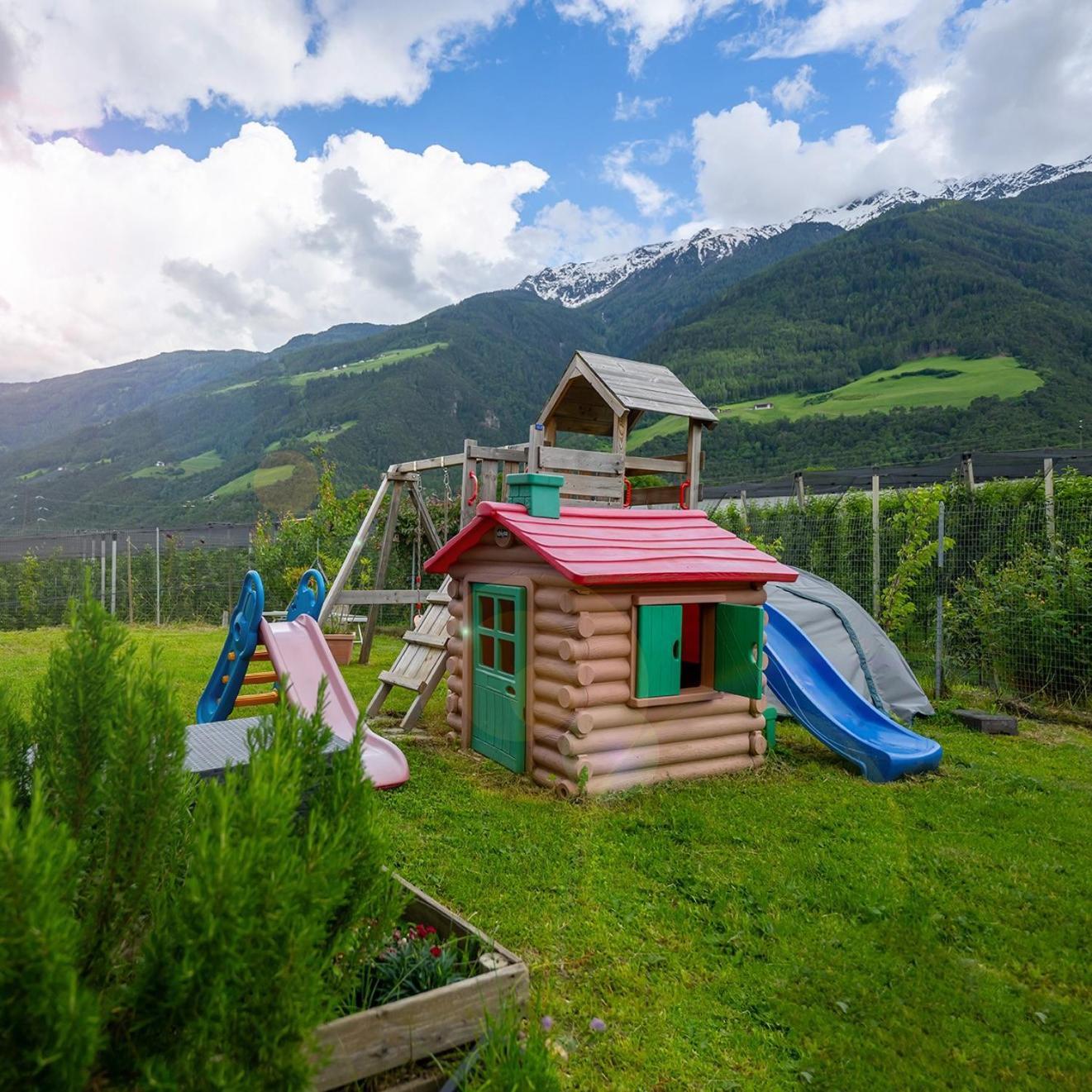 Ferienwohnung Biohof Gala Naturns Exterior foto