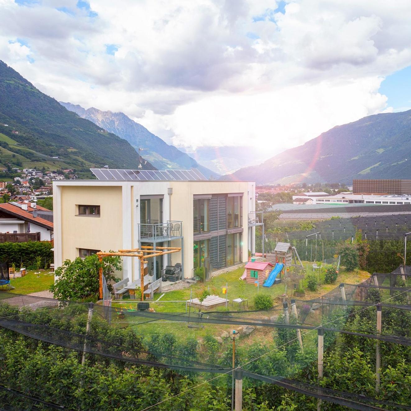Ferienwohnung Biohof Gala Naturns Exterior foto